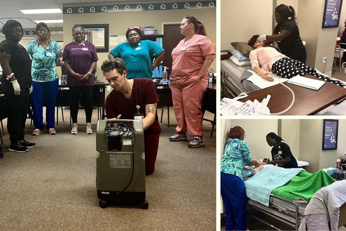 Home Instead of Birmingham, AL, Welcomes Seven New Caregivers collage