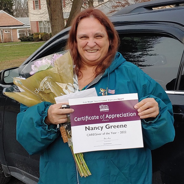 Nancy Greene, 2022 CAREGiver of the Year