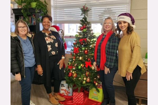 Home Instead's 19th Annual Be a Santa to a Senior Program in Gastonia, NC
