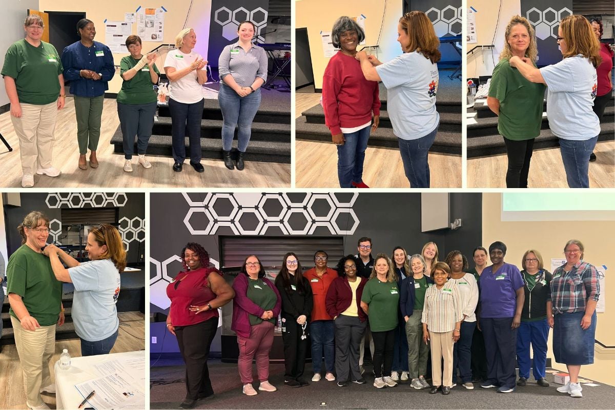 Home Instead Celebrates Caregivers' Years of Service in Rock Hill, SC collage
