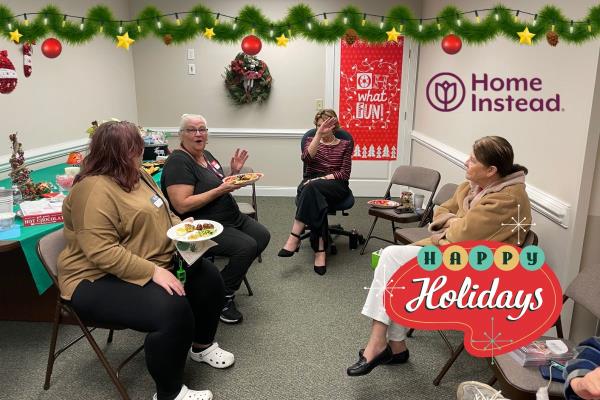 Home Instead Hosts Holiday Open House for Our Caregivers hero