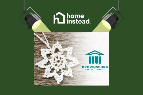 Brownsburg, Indiana Notable Event Crocheting Snowflakes for the Holidays