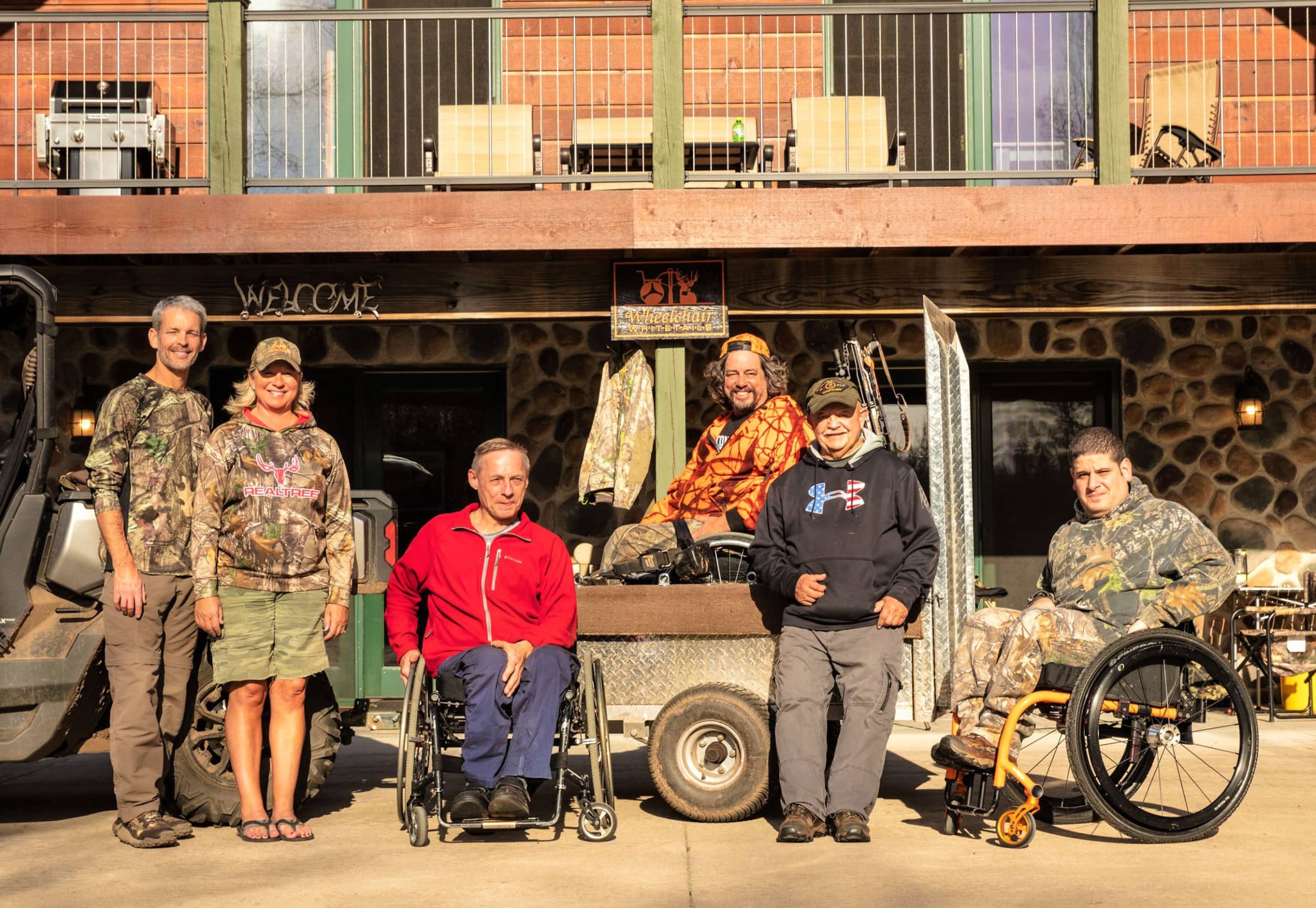 Wheelchair Whitetails Apply Steve Kristi Hunters Property COMP