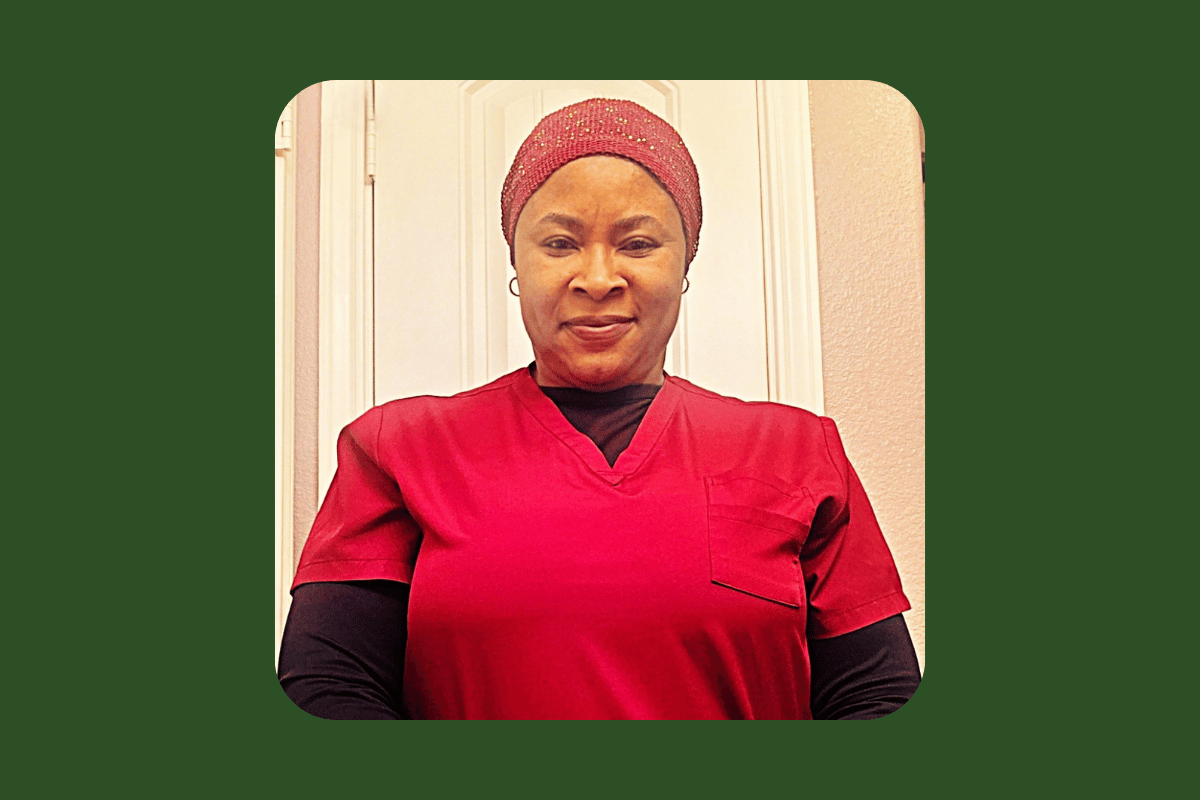 Home Instead Midland Odessa November Care Pro of the Month Tawakalitu Ola Dabiri