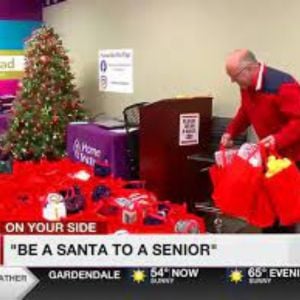 dan pahos organizing gifts for local seniors