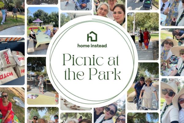 Home Instead Throws a Summer Picnic in the Monrovia Park