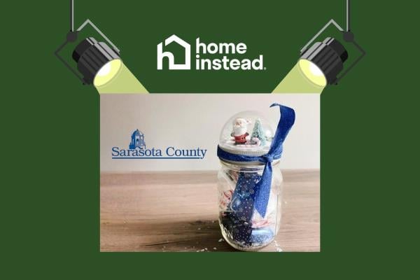 Sarasota, FL Notable Event Snow Globe Mason Jar Topper Craft Event