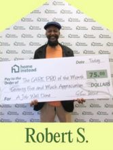 Robert S. - September 2025 Caregiver of the Month