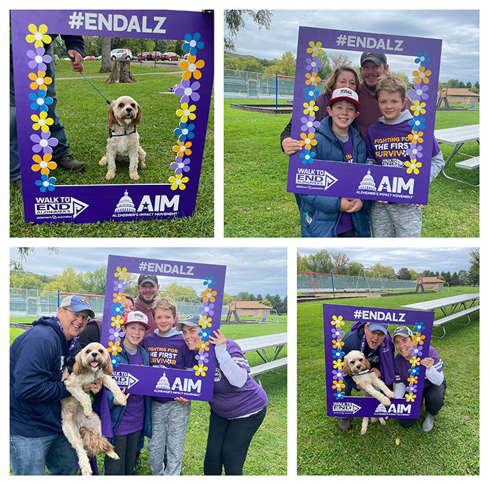 Home Instead Lewisburg, PA Walk to End Alzheimer's 2022 collage