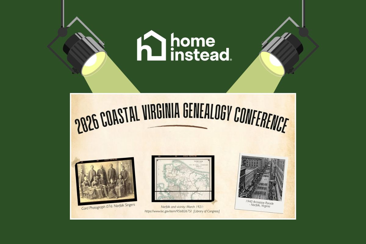 Norfolk, VA Notable Event 2026 Coastal Virginia Genealogy Conference