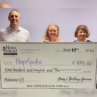 Home Instead of Lincoln, NE Matches Community Donation to HopeSpoke