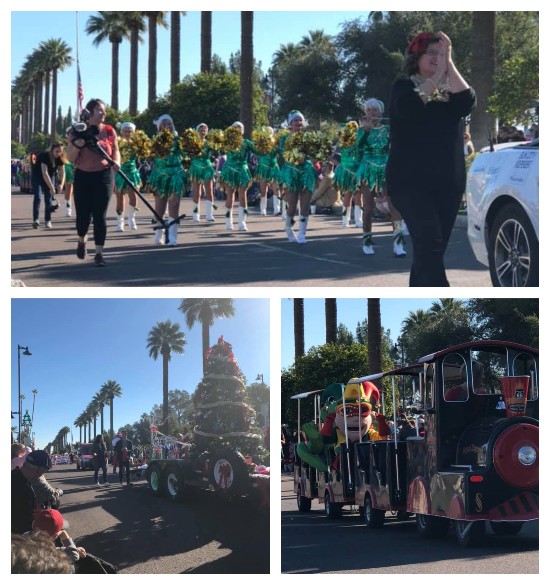 2018 Christmas Parade collage