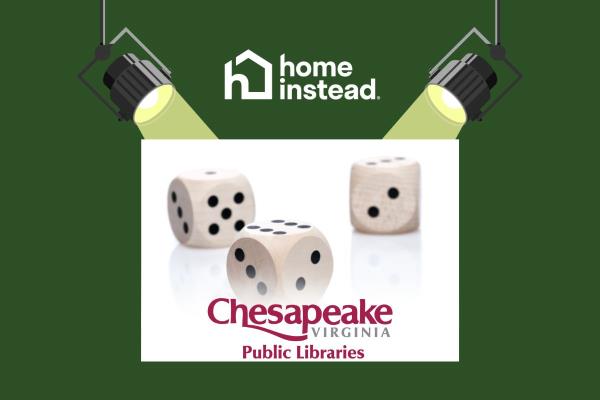 Chesapeake, VA Notable Event Bunco at the Indian River Library