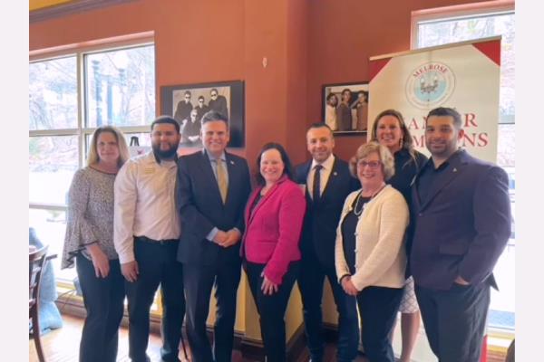 Home Instead Connects With Local Leaders at Malden - Melrose Chamber Business Luncheon