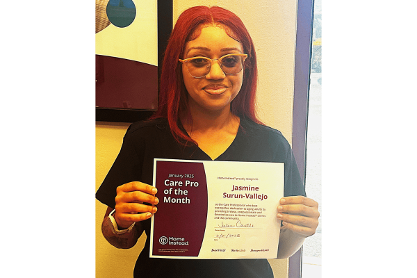 January 2025 Care Pro of the Month Jasmine Surun Vallejo Photo