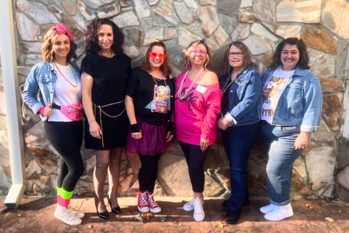 Home Instead of Gastonia Takes a Trip Back to the 80s for Halloween