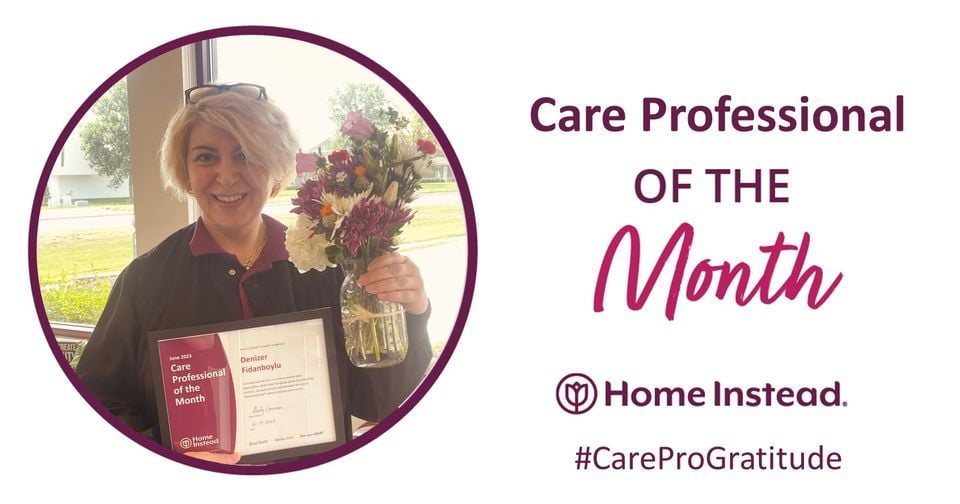 Care Professional of the Month for June Denizer
