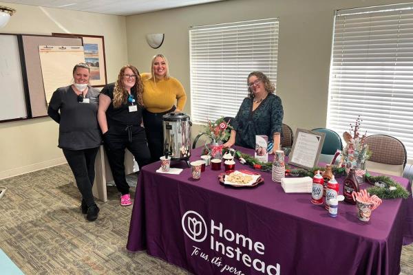 Home Instead Provides a Sweet Break for Siena Caregivers in Auburn, CA