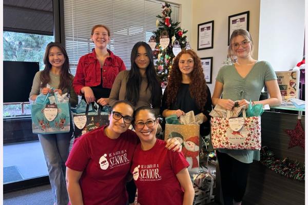 Home Instead Wraps Up Joy with Be a Santa to a Senior in Pasadena, CA