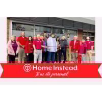 home instead seward, ne home care team at ribbon cutting celebration