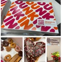 collage of goodies at caregiver appreciation day