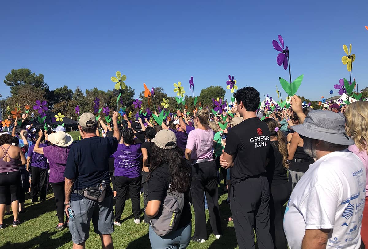 Walk to End Alzheimer's Participants