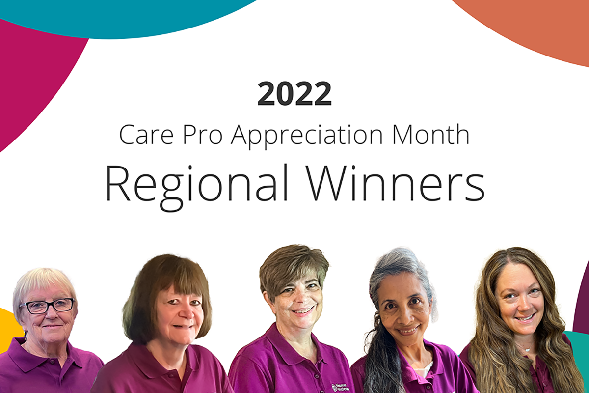 2022 Home Instead Regional Care Professionals of the Year