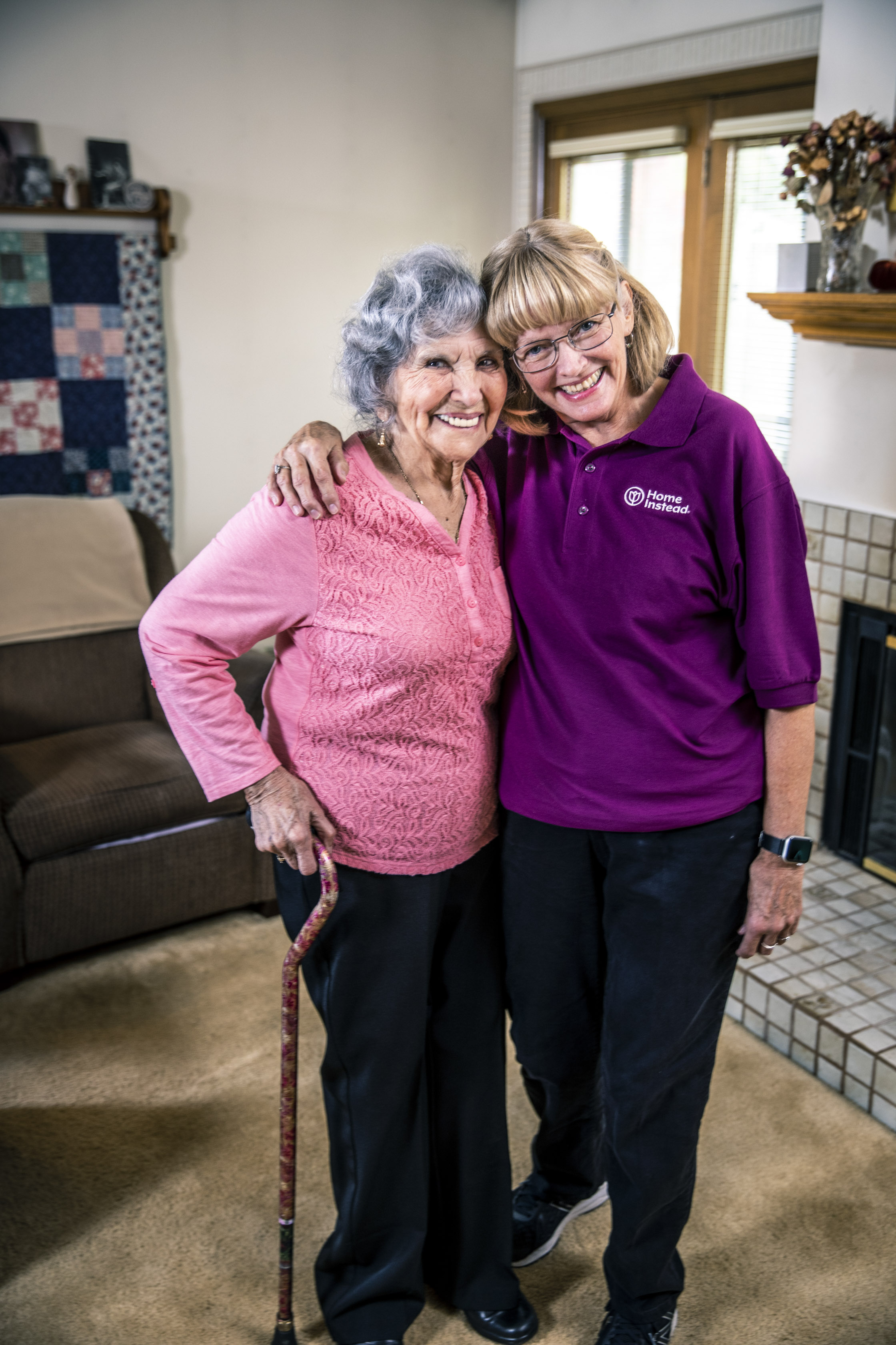 Caregiver and Client
