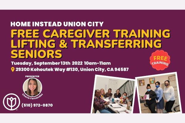 Home Instead Union City, CA Free Caregiver Training hero