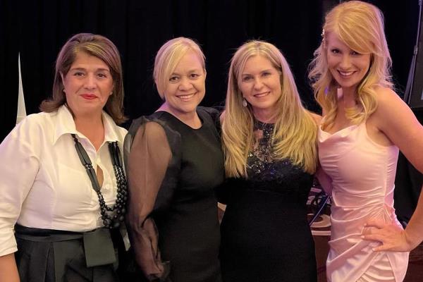 Photo of our team at the Alzheimer's Association's Love Not Forgotten Gala