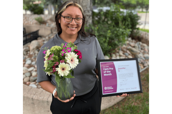 June Care Pro of the Month Jennifer