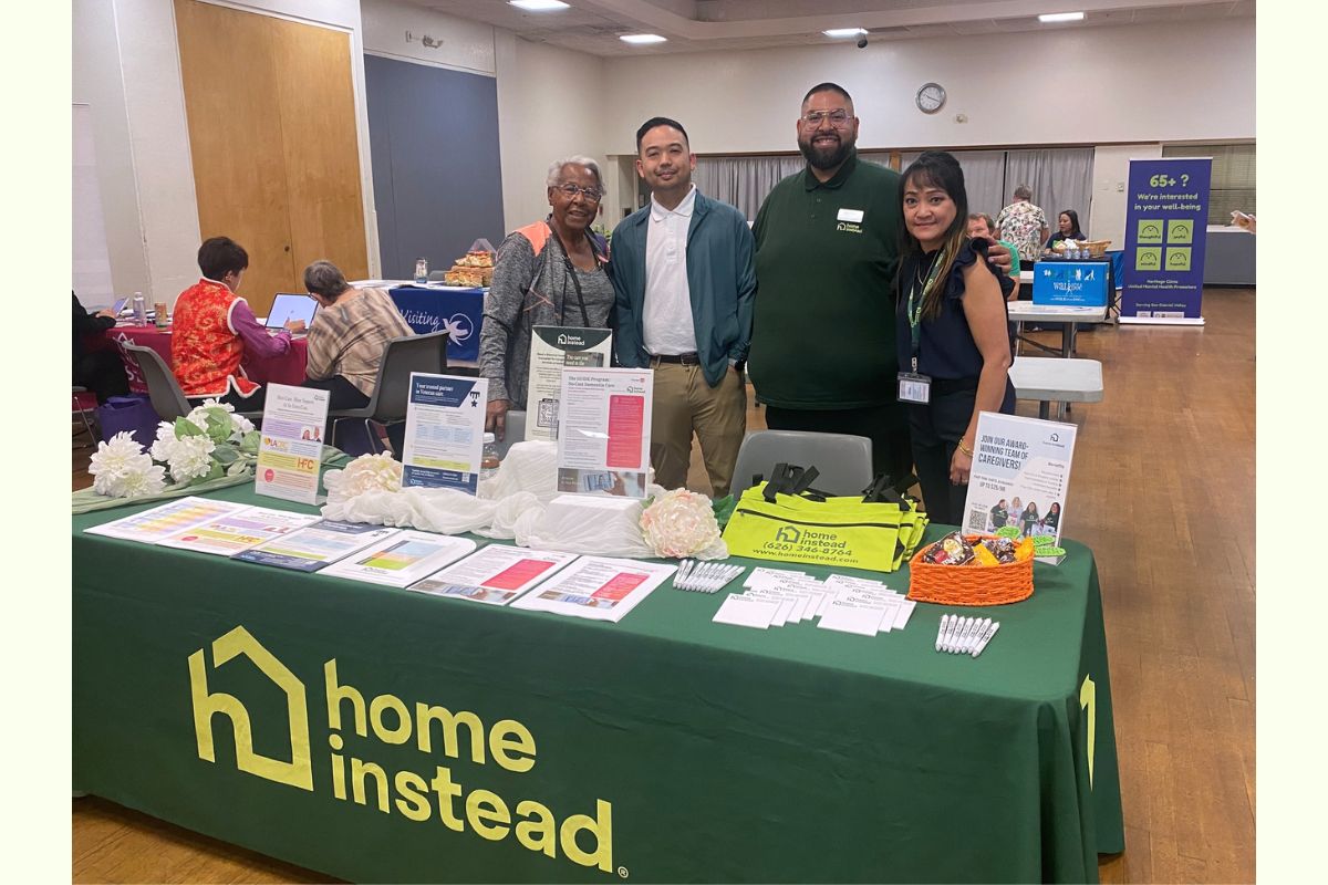 Home Instead Supports Senior Health Fair in Monrovia, CA