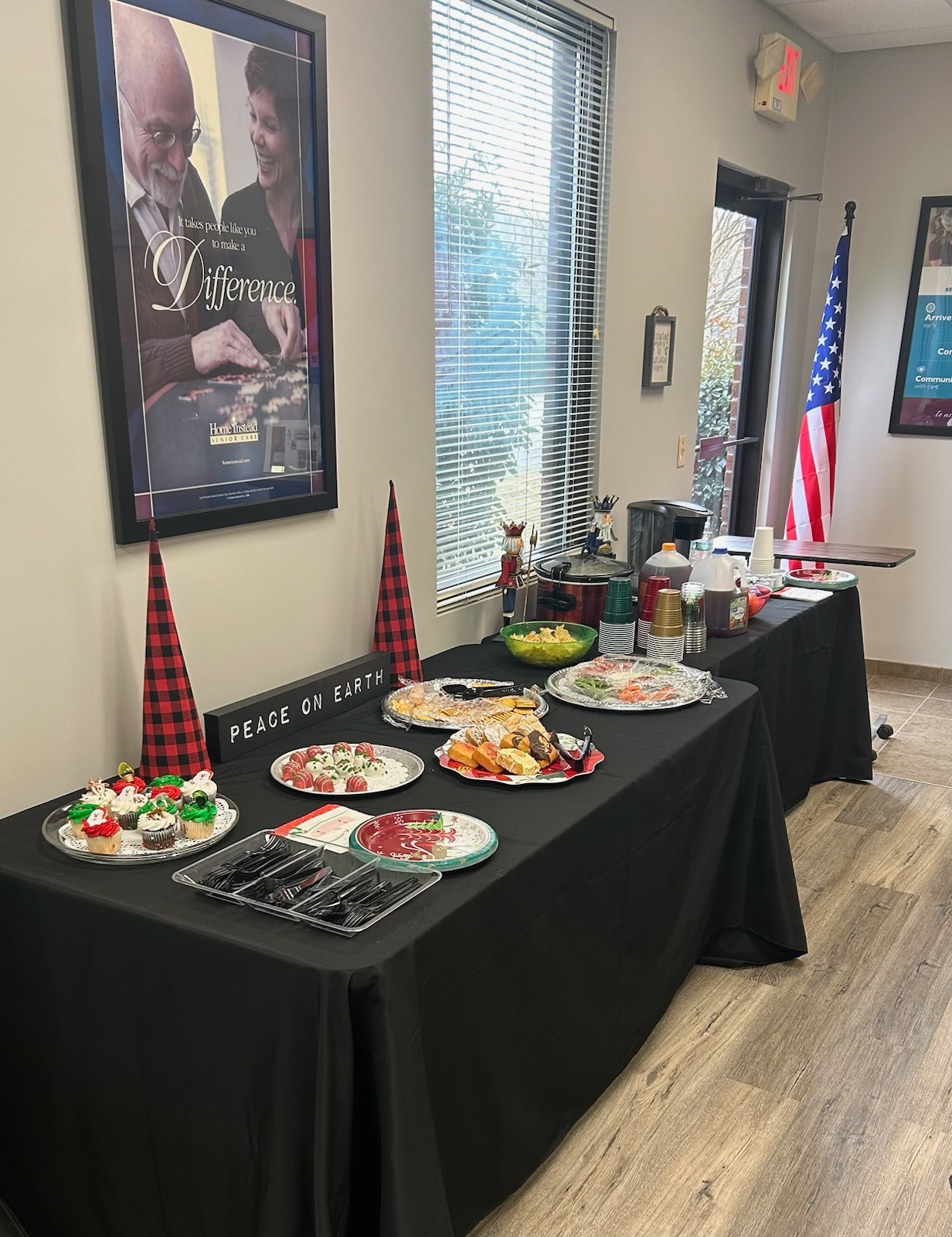 Home Instead Christmas Open House Food for Caregivers in Concord, NC.jpg