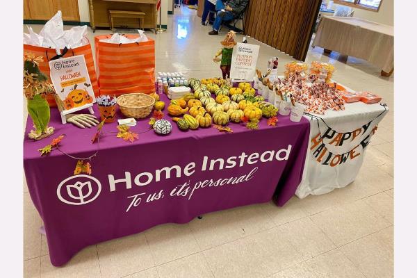 Home Instead Hosts Pumpkin Painting Contest at Lied Senior Center in Seward, NE