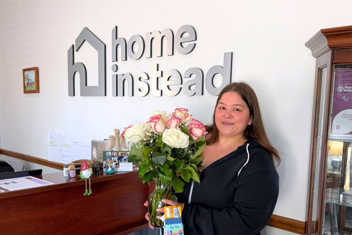 Celebrating Mia as Home Instead of Lafayette's May 2026 Caregiver of the Month