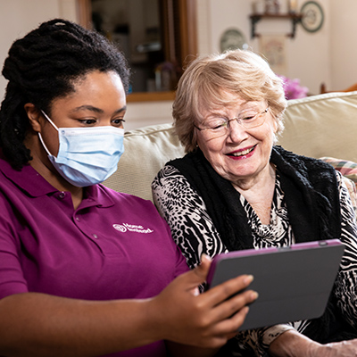 care technology enhancing care provided by home instead